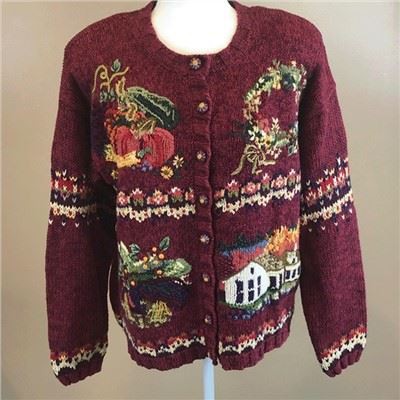 Thanksgiving Day Herren-Cardigan-Pullover