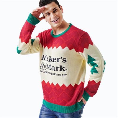 Herren-Jacquard-Weihnachtspullover-Pullover-Hoodies